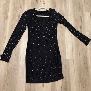 Princess Polly pearl mini dress